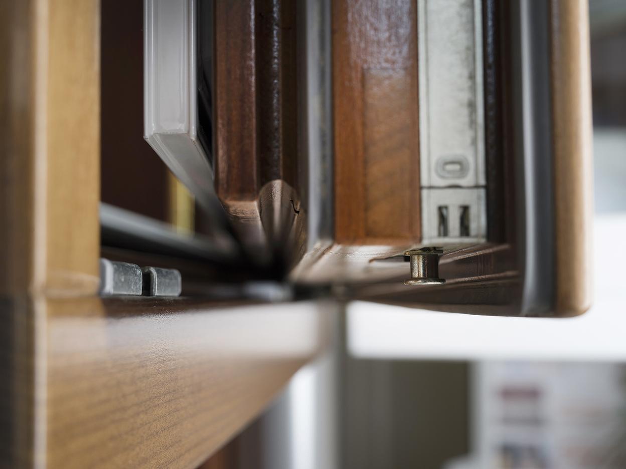 Fenster mit Pilzzapfen vom #Branche1# Fenster mit Pilzzapfen vom #Branche1#